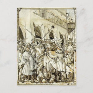 Carte Postale Hans Holbein - Humiliation de l'empereur Valérian