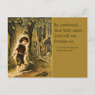 Carte postale Hansel et Gretel CC0207 Fairy Tale