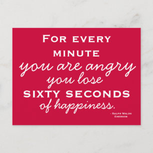 Carte Postale Happiness Inspiration -  Motivational Postcard