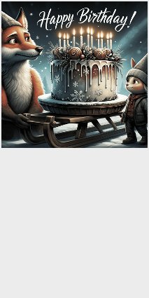 Carte Postale Happy Birthday 2026 Postcards divers