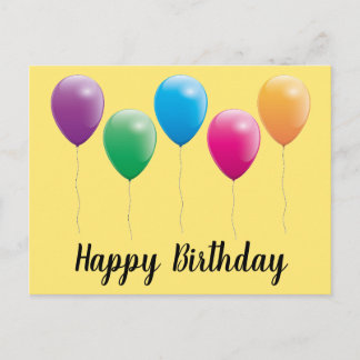 Carte Postale Happy birthday postcards