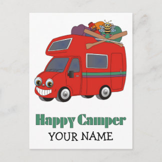 Carte Postale Happy Camper