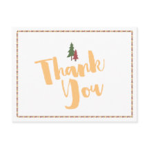 Carte postale Happy Camper Merci