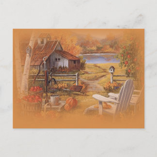 Carte postale Happy Fall