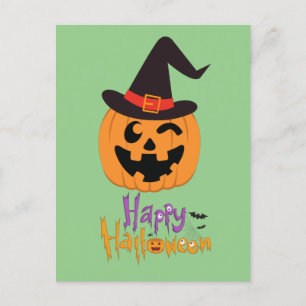 Carte Postale Happy Halloween !!! Postcard