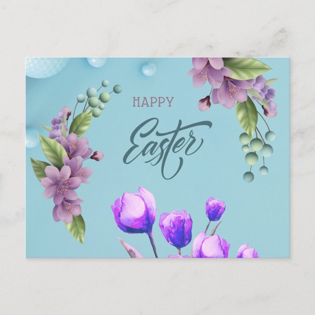 Carte Postale Happy happy Easter card for your loved ones (Devant)