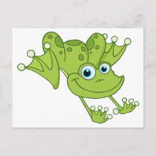 Carte Postale Happy Hopping Frog