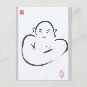 Carte Postale Happy Hotei Bouddha