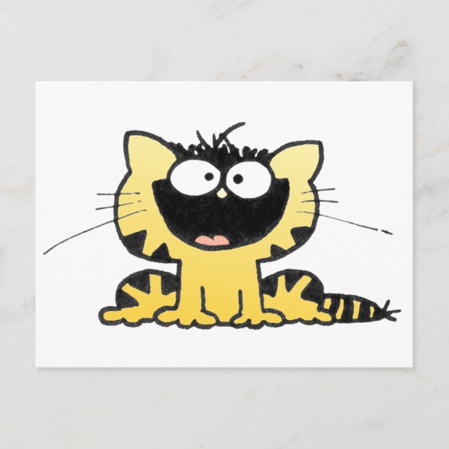 Carte Postale Happy-Kitty (Devant)