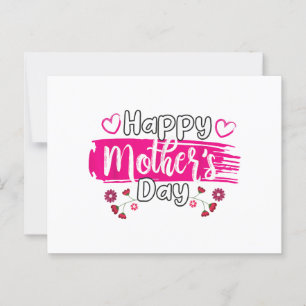 Carte Postale Happy Mother's Day 2025 Tshirt pour Femmes Maman G