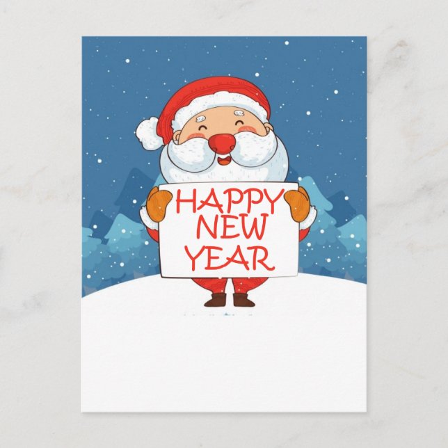 Carte Postale Happy new year (Devant)