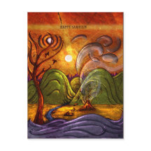 Carte postale 'Happy Samhain'