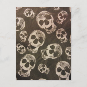 Carte Postale Happy Skuls
