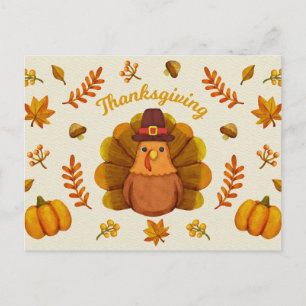 Carte Postale Happy Thanksgiving