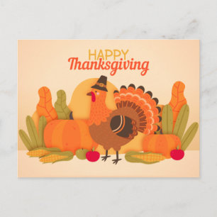 Carte Postale Happy Thanksgiving