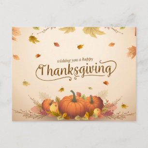 Carte Postale Happy Thanksgiving