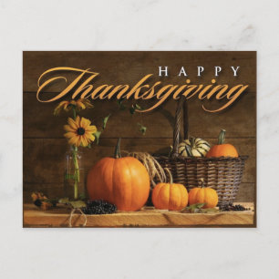 Carte Postale Happy Thanksgiving