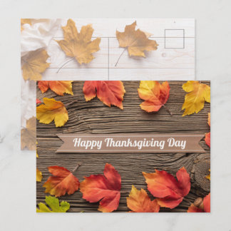 Carte Postale Happy Thanksgiving