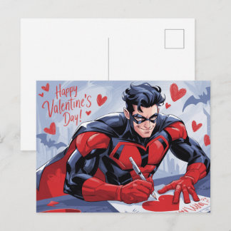 Carte Postale Happy Valentine’s Day Super-Héros -4