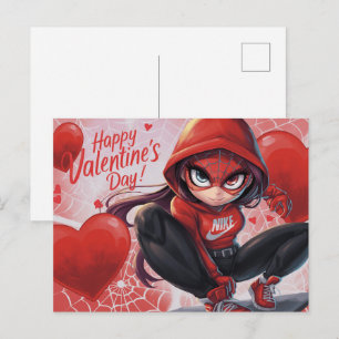 Carte Postale Happy Valentine’s Day Super-Héros -6
