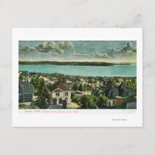 Carte Postale Harborview de Queen Anne Hill