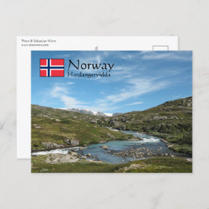 Carte Postale Hardangervidda Norvège