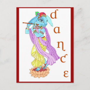 Carte Postale Hare Krishna