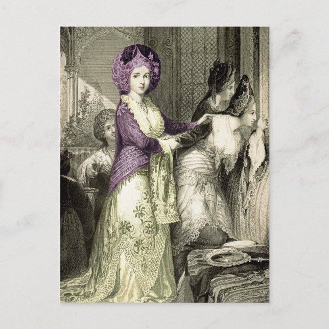 Carte Postale Harem turc 2 (Devant)