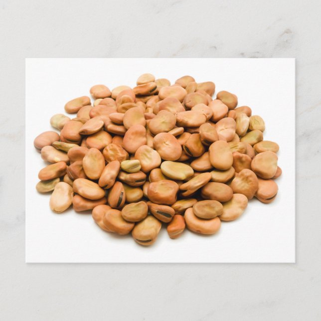 Carte Postale Haricots larges (Devant)