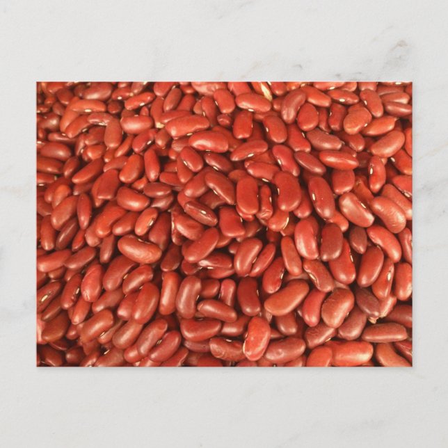 Carte Postale Haricots rouges (Devant)