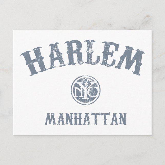 Carte Postale Harlem (Devant)