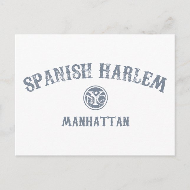 Carte Postale Harlem espagnol (Devant)