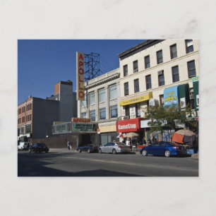 Carte Postale harlem postcard