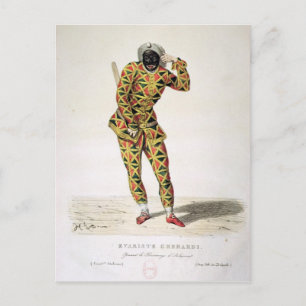 Carte Postale Harlequin