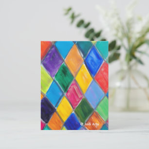 Carte postale Harlequin