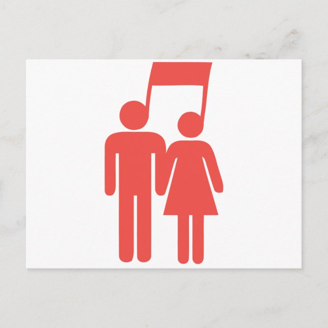 Carte Postale Harmonie dans la synchronisation (Devant)