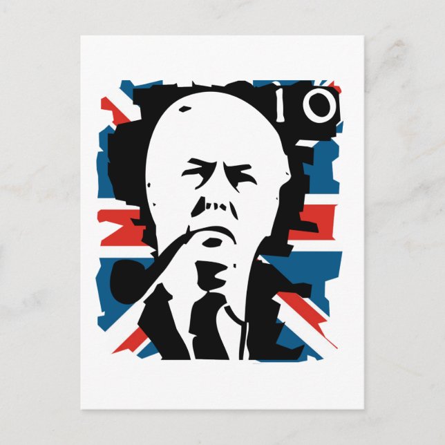 Carte Postale Harold Wilson (Devant)