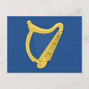 Carte Postale Harpe irlandaise