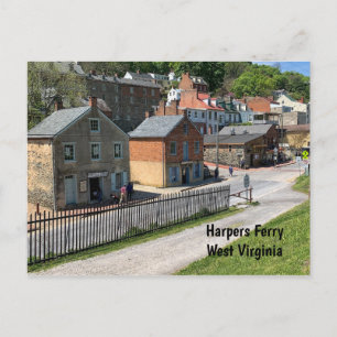 Carte Postale Harpers Ferry, Virginie-Occidentale