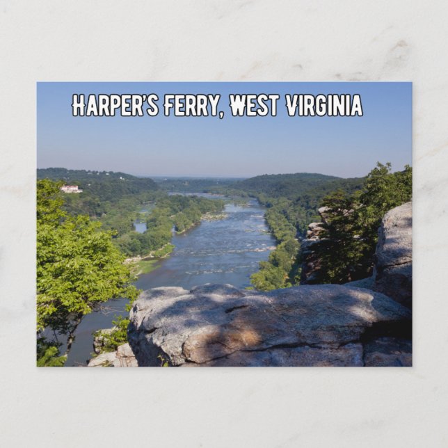 Carte postale Harper's Ferry West Virginia (Devant)