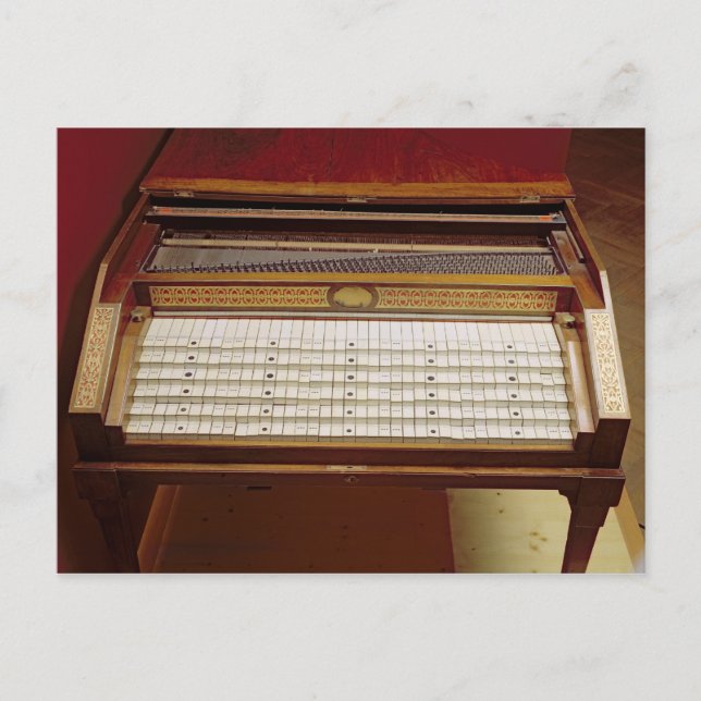 Carte Postale Harpsichord, par Johann Jakob Konnicke, 1796 (Devant)