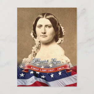Carte Postale Harriet Lane, Première Dame des Etats-Unis