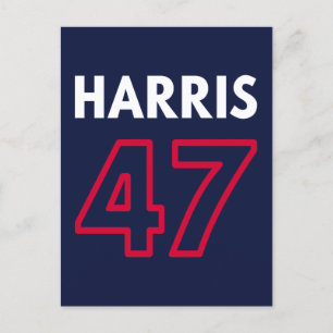 Carte Postale Harris 47 III - Kamala Harris Pour Président