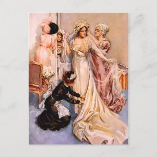 Carte Postale Harrison Fisher : Mariage