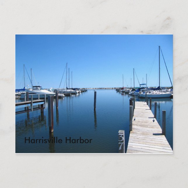 Carte Postale Harrisville Michigan (Devant)