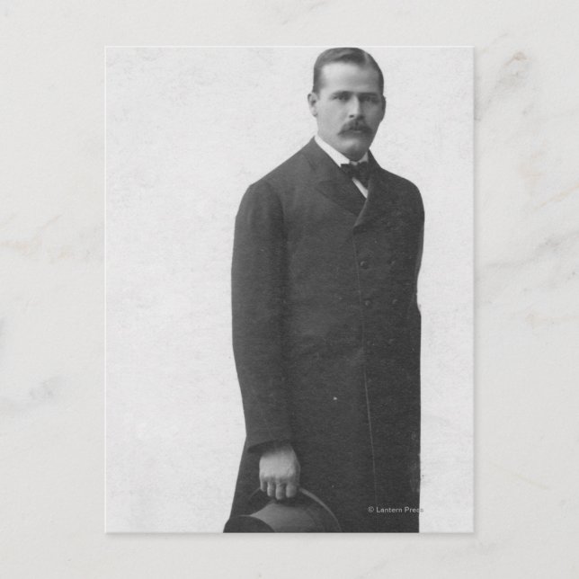 Carte Postale Harry Longabaugh "Sundance Kid" (Devant)