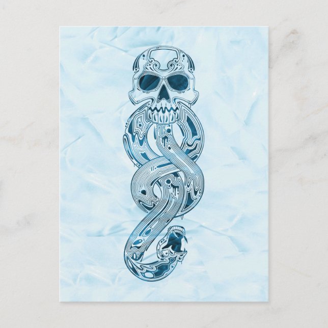 Carte Postale Harry Potter | Aguamenti Dark Mark Graphic (Devant)