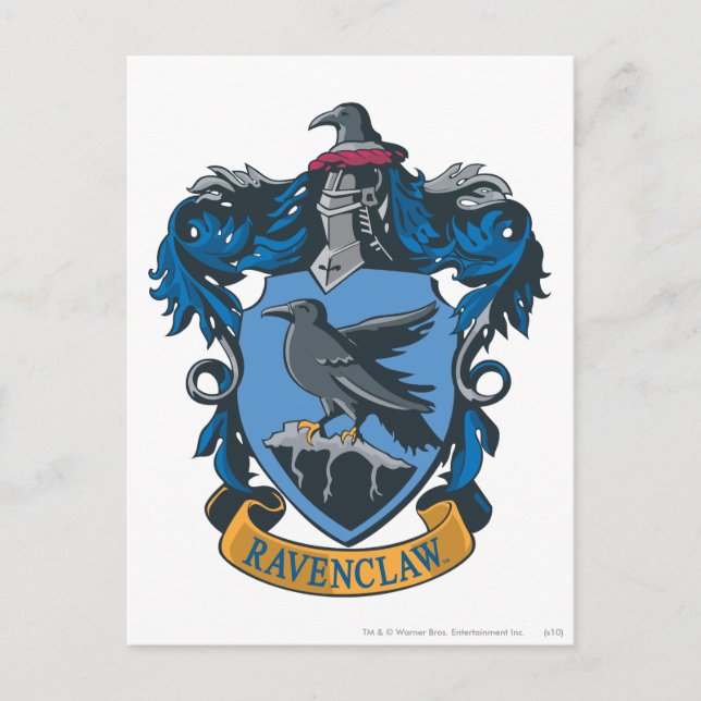 Carte Postale Harry Potter | Armoiries de Ravenclaw (Devant)