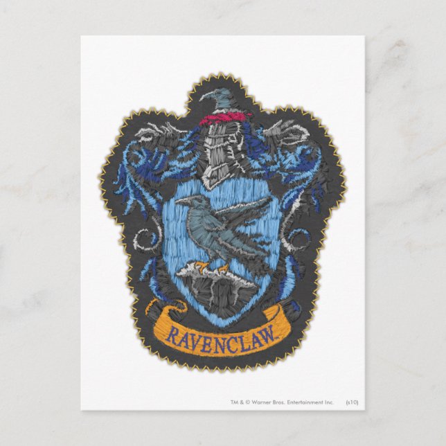 Carte Postale Harry Potter  | Blason Classique de Serdaigle (Devant)