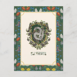 Carte Postale HARRY POTTER™   Blason SLYTHERIN™